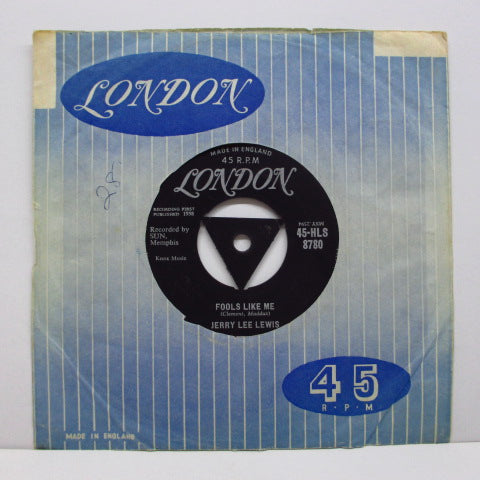 JERRY LEE LEWIS - High School Confidential (UK Orig.7"/Triangle Center)