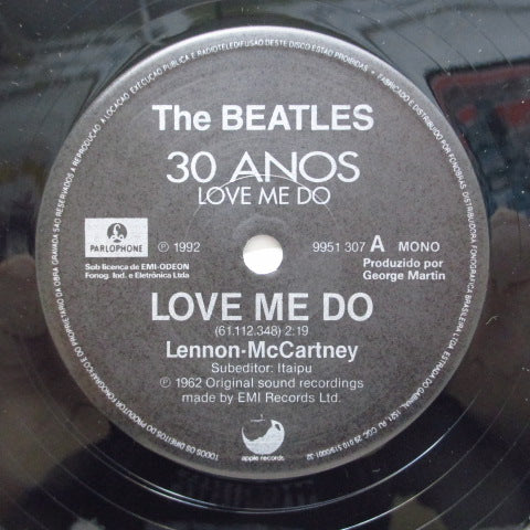 BEATLES (ビートルズ)  - Love Me Do (BRAZIL Promo 7"+2xSticker)