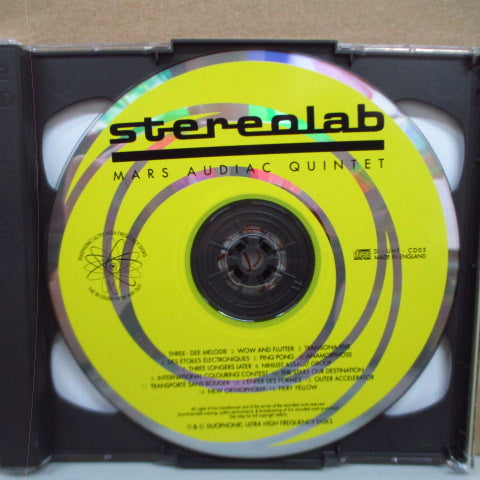 STEREOLAB (ステレオラブ) - Mars Audiac Quintet (UK 限定 2xCD)