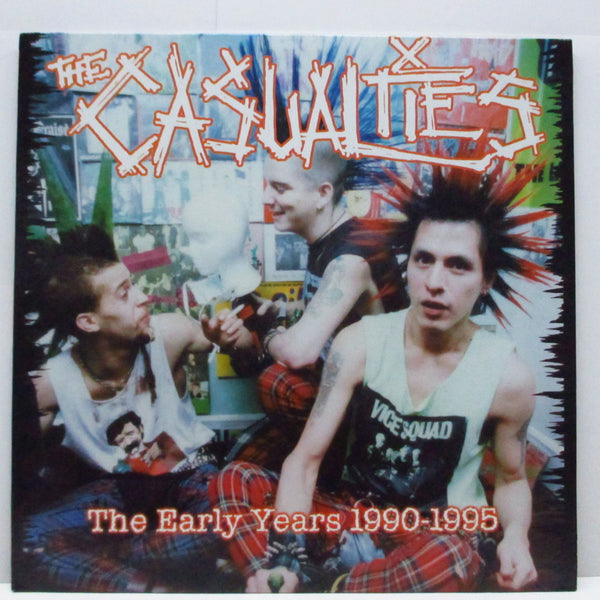 CASUALTIES, THE (カジュアルティーズ)  - The Early Years 1990-1995 (US オリジナル LP+インナー)