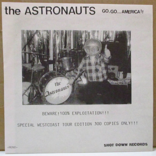 ASTRONAUTS, THE (ジ・アストロノーツ)  - Go, Go...America!! (German 3rd Press.Green Vinyl Mono 7")