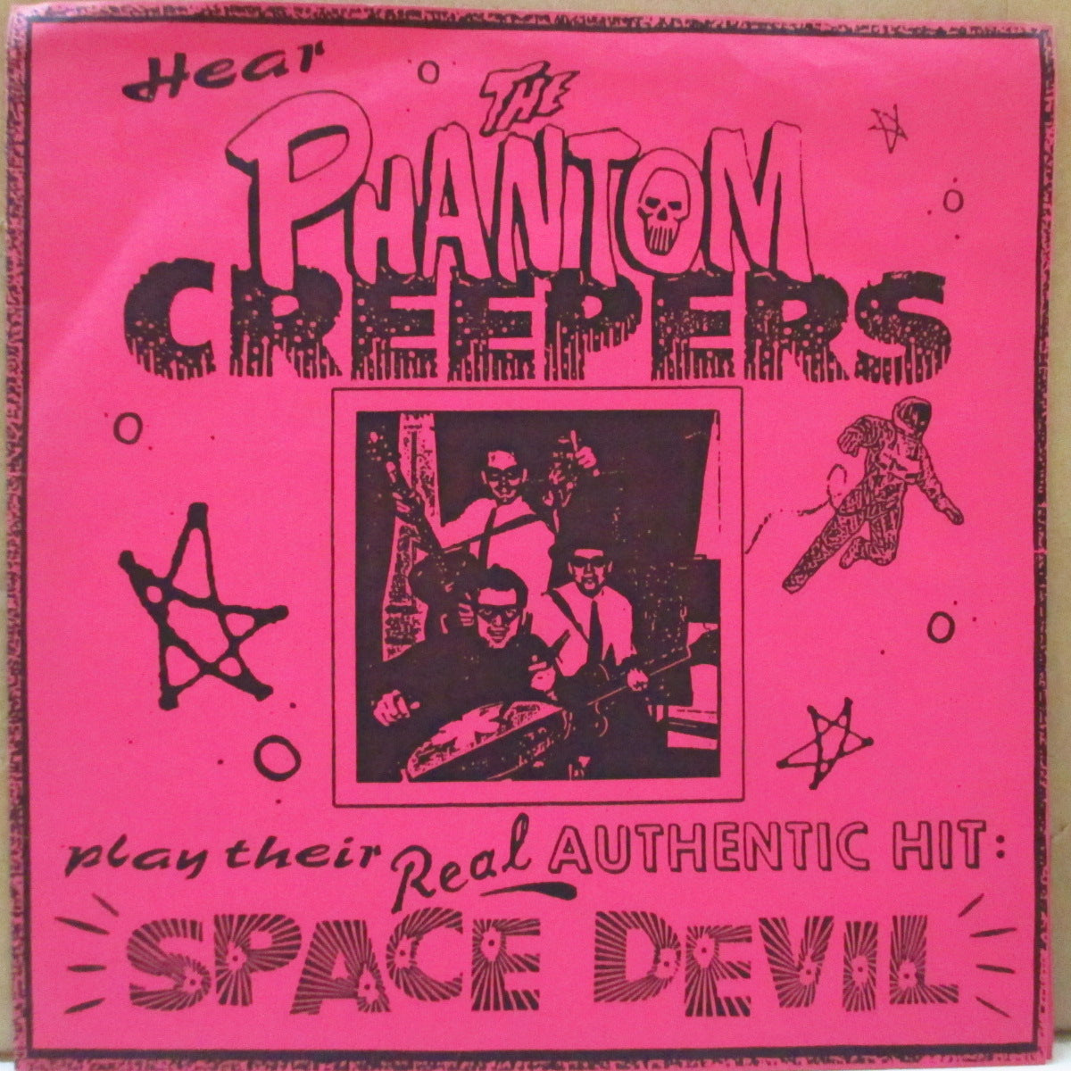 PHANTOM CREEPERS, THE - Play Their Real Authentic Hit: Space Devil (US Ltd.Purple Vinyl 7")