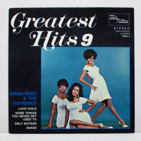 SUPREMES (シュープリームス)  - Greattest Hits 9 / Love Child +3 (Sweden Orig.EP/両面CS)