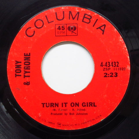 TONY & TYRONE (トニー＆タイロン)  - Turn It On Girl (Orig)