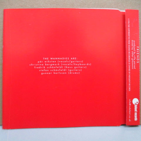 WANNADIES, THE - Friends (UK Promo.CD)