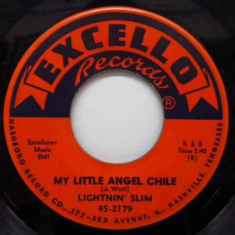 LIGHTNIN' SLIM - Too Close Blues / My Little Angel Chile