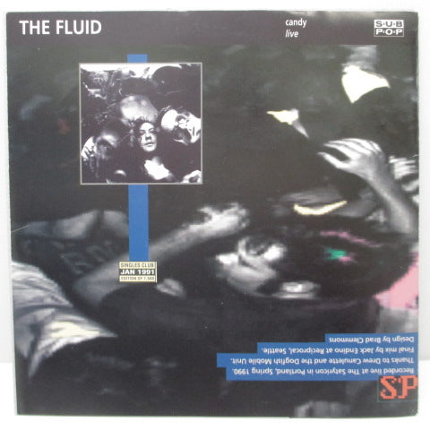 NIRVANA / FLUID, THE (ニルヴァーナ/ザ・フルード) - Molly's Lips / Candy (US 7,500枚限定 ブラック・ビニール 7")