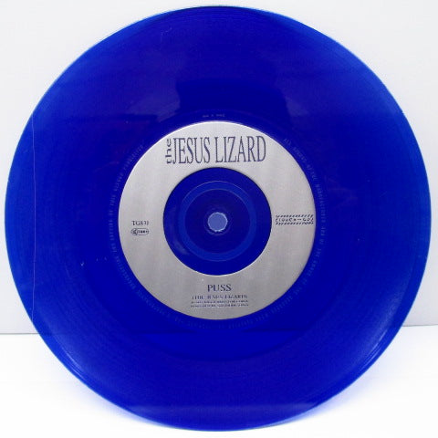 NIRVANA / JESUS LIZARD, THE - Oh, The Guilt / Puss (UK Ltd. Blue Vinyl 7")