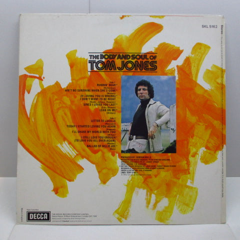 TOM JONES (トム・ジョーンズ) - Body And Soul Of Tom Jones (UK Orig.Stereo/CS)