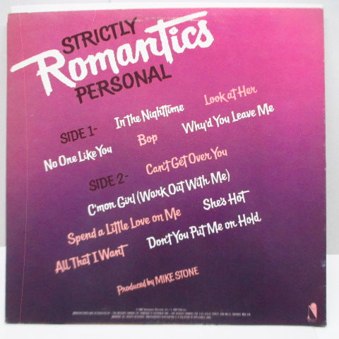 ROMANTICS, THE (ロマンティックス)- Strictly Personal (Canada Orig.LP)