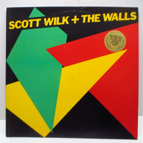 SCOTT WILK + THE WALLS - S.T. (US Orig.LP)