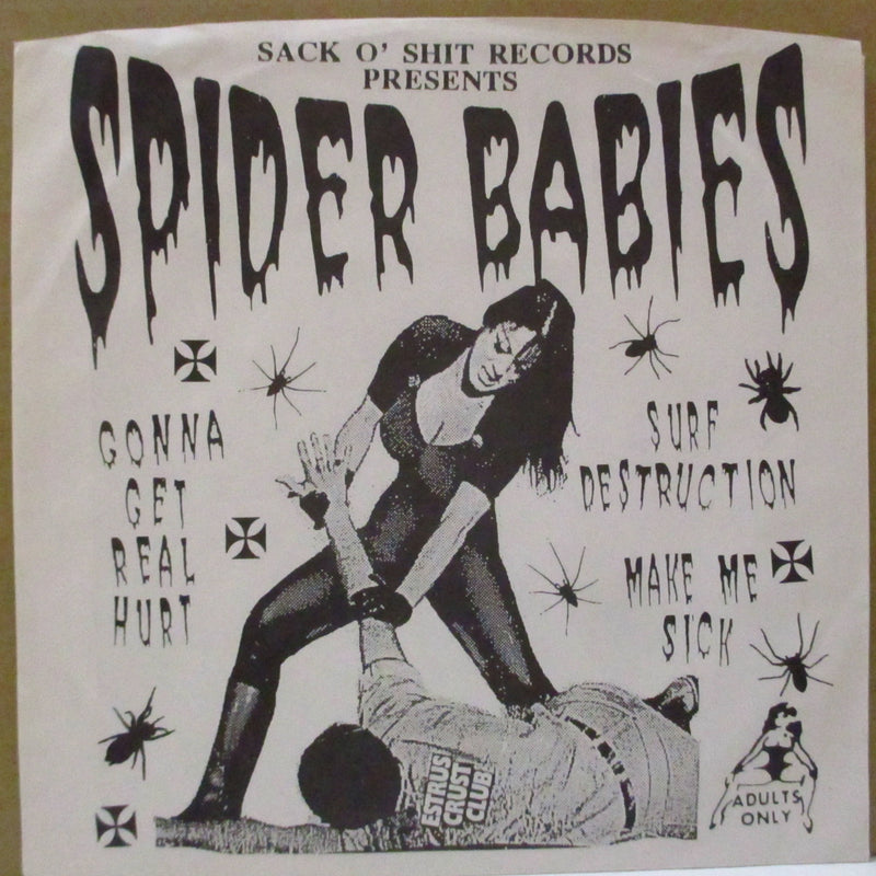 SPIDER BABIES (スパイダー・ベイビーズ)  - Gonna Get Real Hurt (US Orig.7")