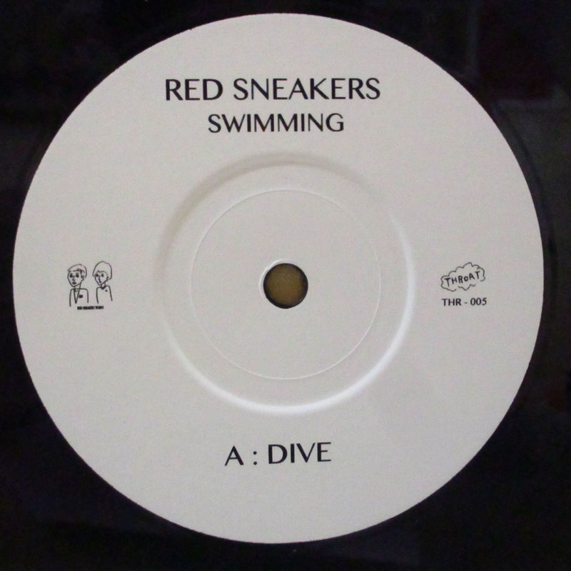 RED SNEAKERS - Swimming (Japan Orig.7"+Stickered PS)