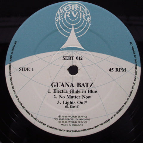 GUANA BATZ - Electra Glide In Blue (UK Orig.12"/Stickered CVR)