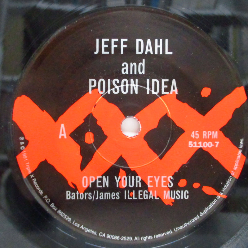 JEFF DAHL & POISON IDEA (ジェフ・ダール & ポイズン・アイデア)  - Dead Boy : A Tribute To Stiv (US オリジナル 7")