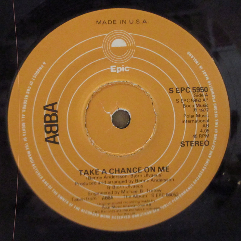 ABBA - Take A Chance On Me (UK Orig.7"+CS/Made In USA Export)
