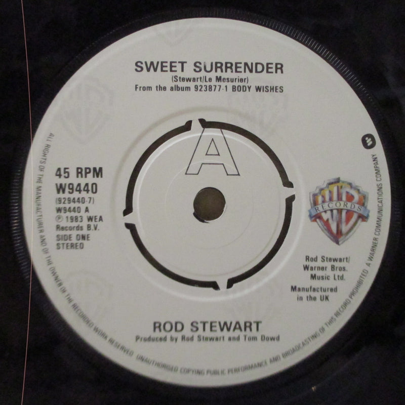 ROD STEWART - Sweet Surrender (UK Orig.Round Centre 7"+PS)