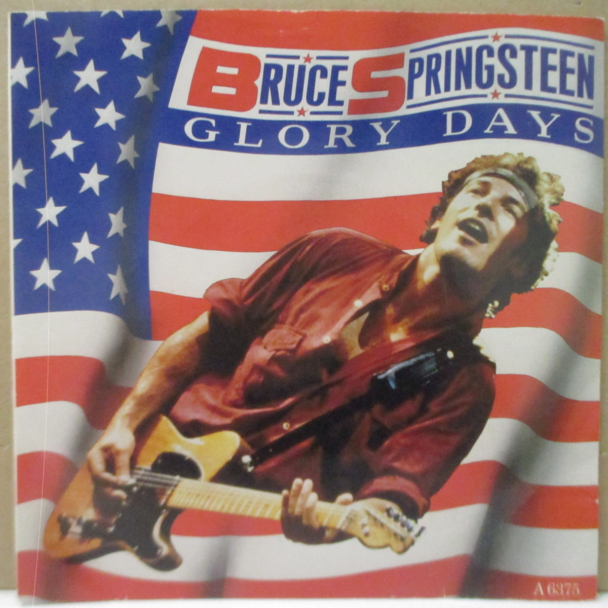 BRUCE SPRINGSTEEN - Glory Days (UK Orig.7"/Large Hole Centre)