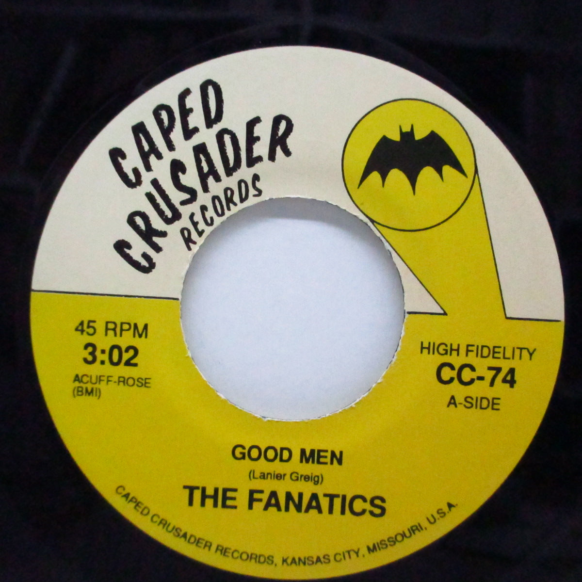 FANATICS (NEAL FORD AND THE) (ニール・フォード & ザ・ファナティクス)  - Good Men (US '94 再発 7"+PS/CC-74)