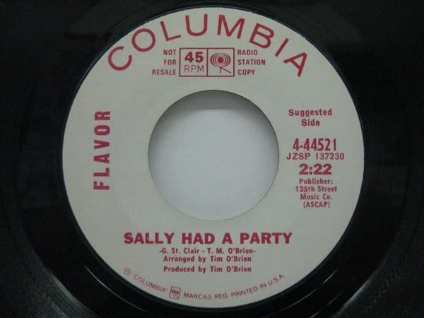 FLAVOR - Sally Had A Party / Shop Around