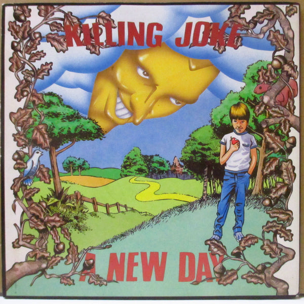 KILLING JOKE (キリング・ジョーク)  - A New Day (UK オリジナル・グリーン・プラスチックラベ 7"+PS)