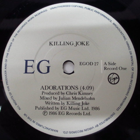 KILLING JOKE - Adorations (UK Ltd.2x7"/GS)