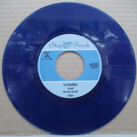 LOS BANDITOS - Fuzzball +3 (Swiss Orig.Blue Vinyl 7")