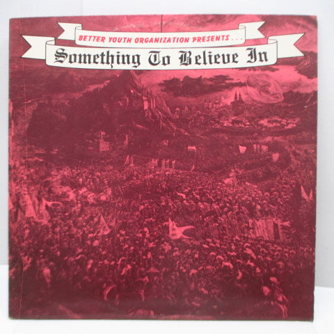 V.A. - Something To Believe In (US Orig.LP+Poster)