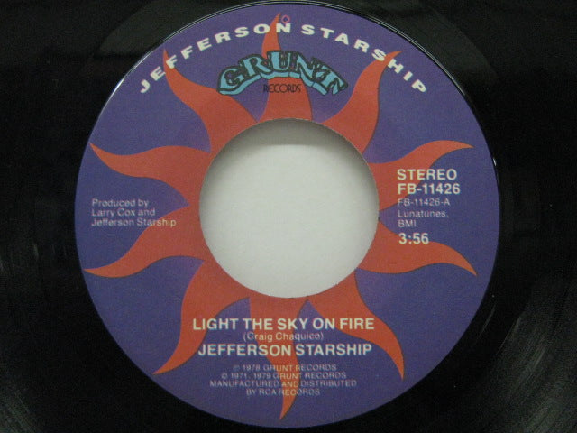 JEFFERSON STARSHIP - Light The Sky On Fire / Hyperdrive