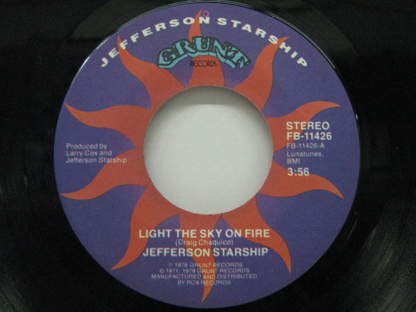 JEFFERSON STARSHIP - Light The Sky On Fire / Hyperdrive
