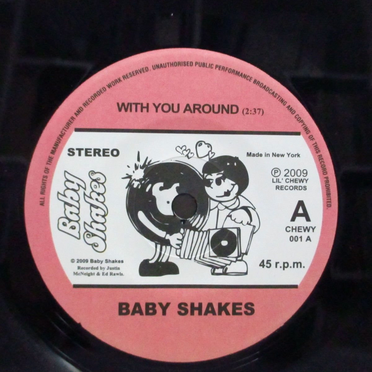 BABY SHAKES (ベイビー・シェイクス)  - With You Around (US オリジナル 7")