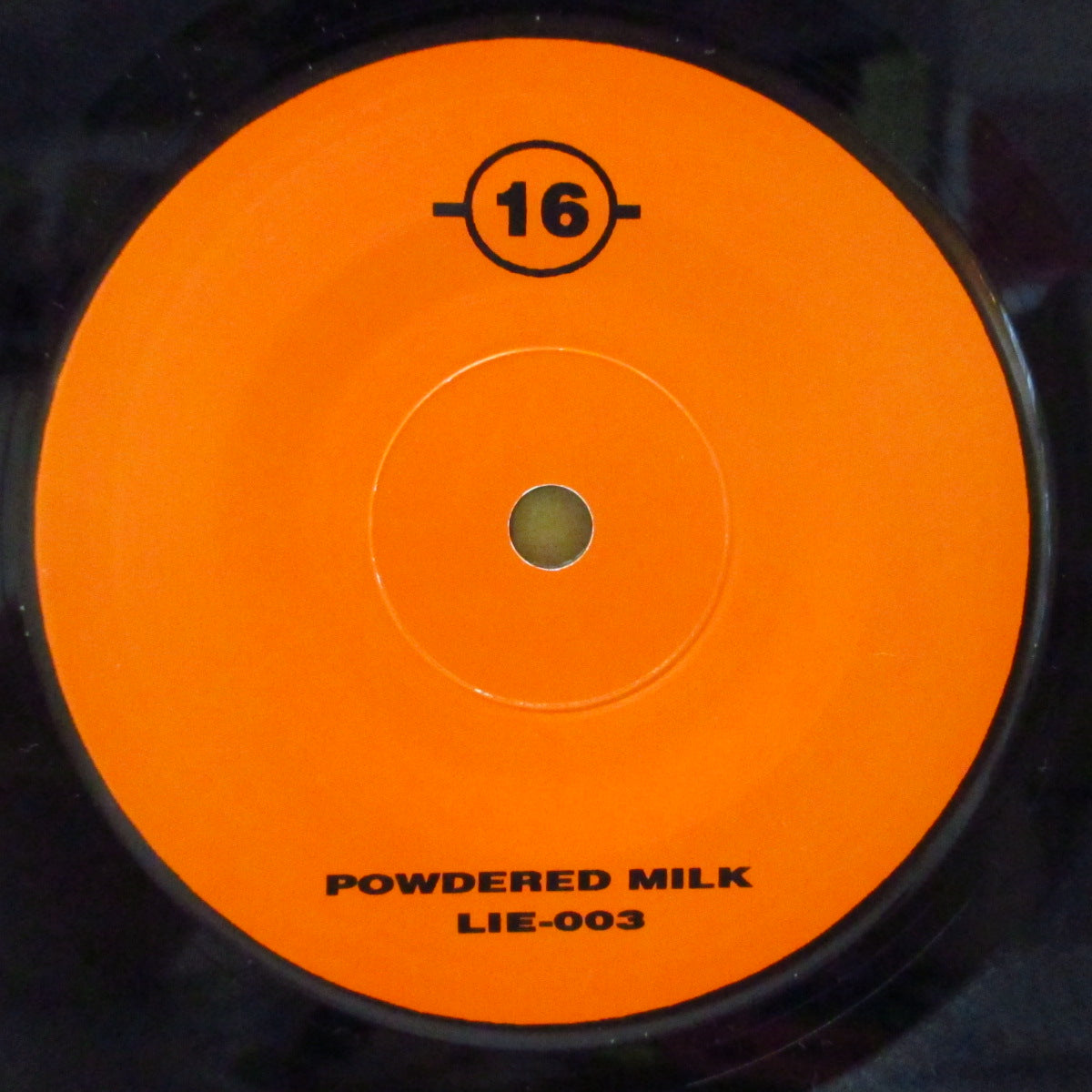 16 / AMERICAN PSYCHO BAND, THE - Powerred Milk / Cast Down (US 1,000 Limited 7"+Sticker,Inasert/Silk-Screened PS)