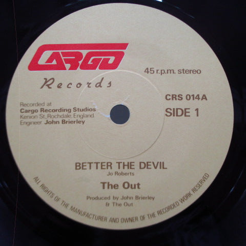 OUT, THE - Better The Devil (UK Orig.7")