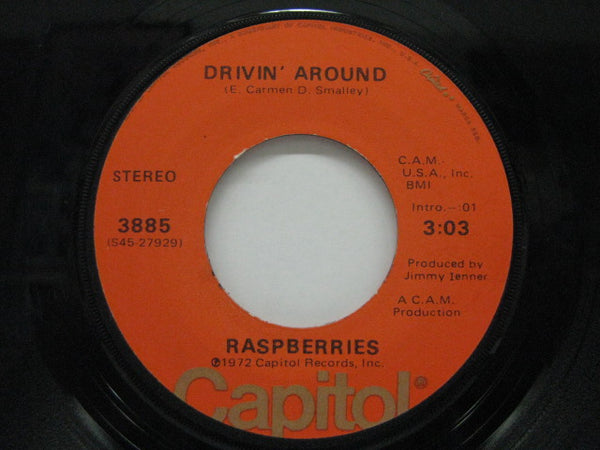 RASPBERRIES - Drivin' Around / Might As Well (US Orig.)