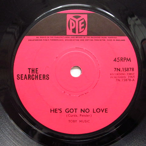 SEARCHERS - He's Got No Love / So Far Away (UK Orig.)