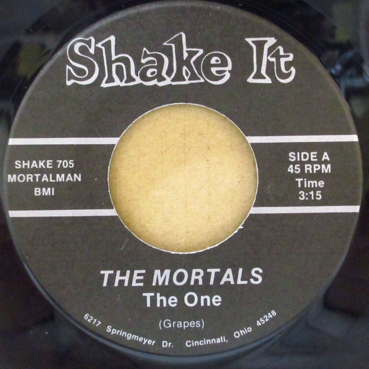 MORTALS, THE (ザ・モータルズ)  - The One (US オリジナル 7")