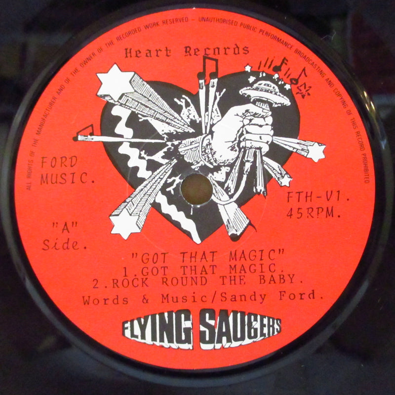 FLYING SAUCERS (フライング・ソーサーズ)  - Got That Magic +3 (UK オリジナル 7"/サイン入りジャケ)