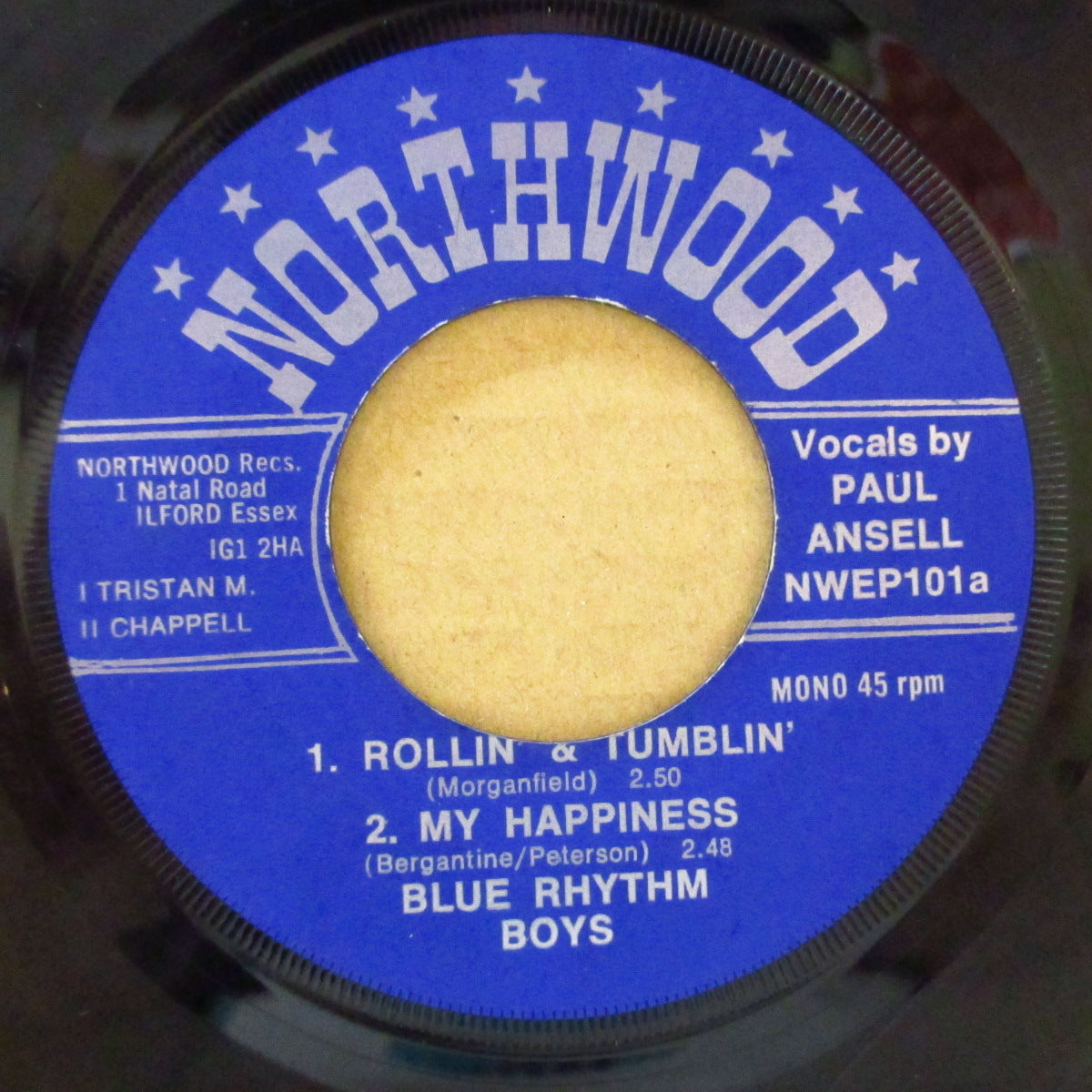 BLUE RHYTHM BOYS (ブルー・リズム・ボーイズ) - S.T. (UK オリジナル