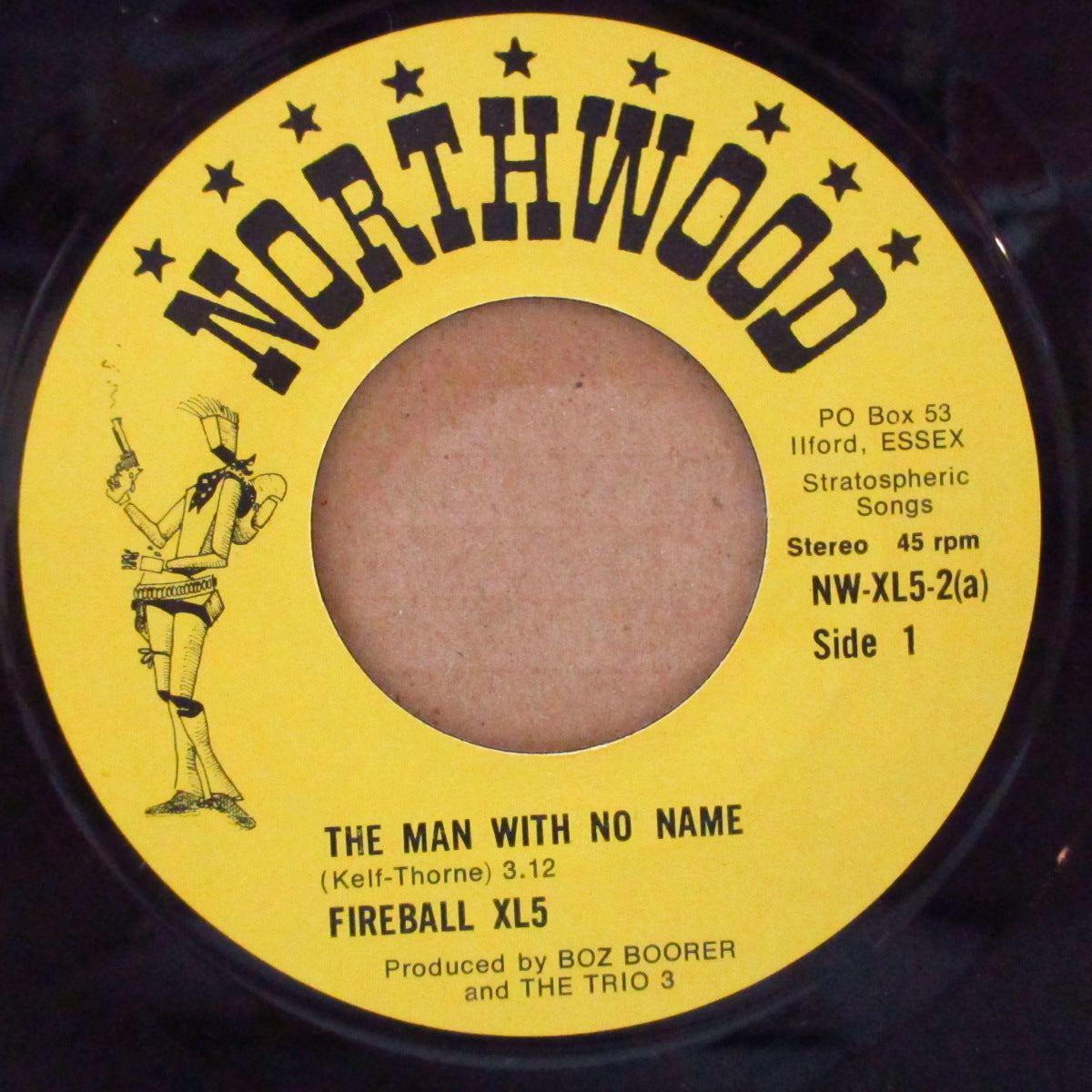 FIREBALL XL5 (ファイヤーボールXL5)  - Man With No Name (UK オリジナル 7")