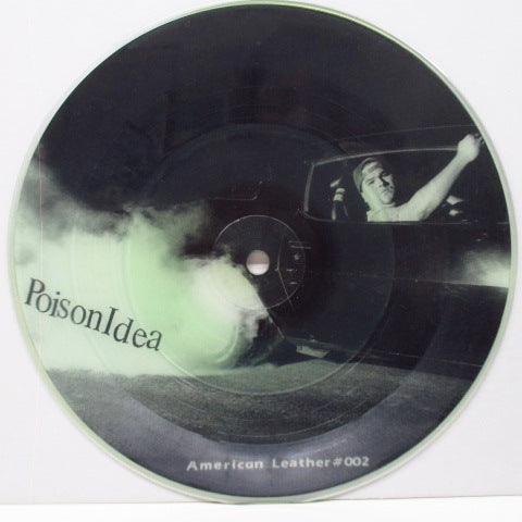 POISON IDEA - Just To Get Away (US Ltd.Green Picture 7"/白黒Back)