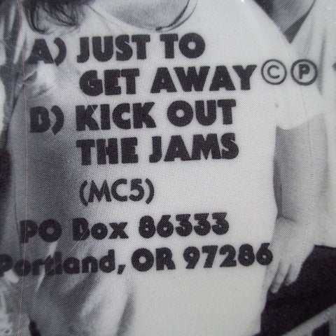 POISON IDEA (ポイズン・アイデア)  - Just To Get Away (US Ltd.Green Picture 7"/白黒Back)