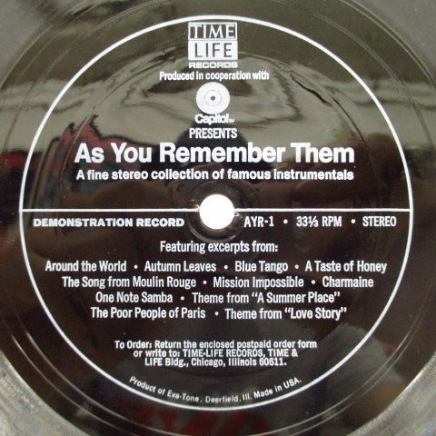 V.A. - As You Remember Them (US Promo FLEXI)