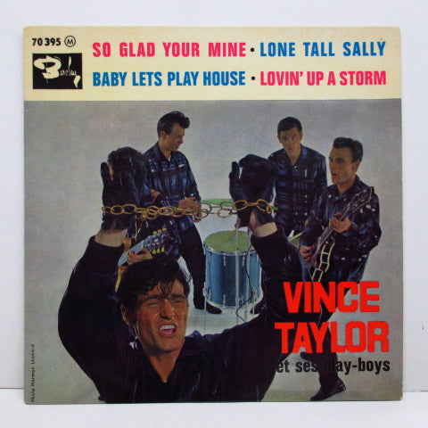 VINCE TAYLOR & PLAYBOYS - So Glad Your Mine +3 (France Orig.EP/CFS)