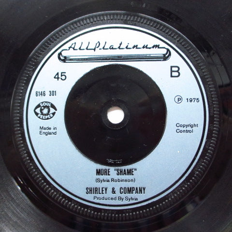 SHIRLEY AND COMPANY - Shame, Shame, Shame (UK Orig)