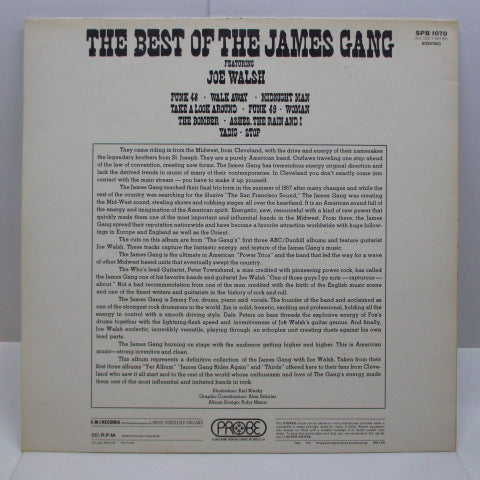 JAMES GANG (ジェームス・ギャング) - Best Of James Gang (UK Probe Orig.LP)