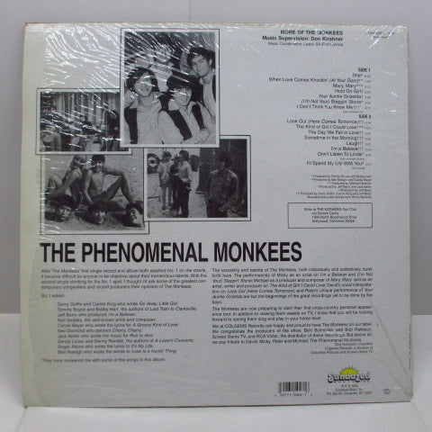 MONKEES (モンキーズ) - More Of The Monkees (US '96 限定再発「グリーンヴァイナル」ステレオ LP+インサート/ステッカー付ジャケ)