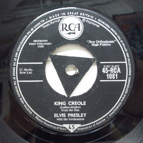 ELVIS PRESLEY - King Creole (UK Orig)