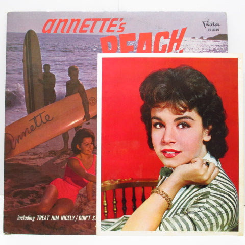 ANNETTE - Beach Party (US Orig.Mono LP+Photo)