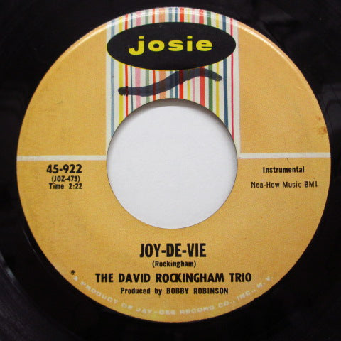 DAVID ROCKINGHAM TRIO - Soulful Chant / Joy-De-Vie (Orig)