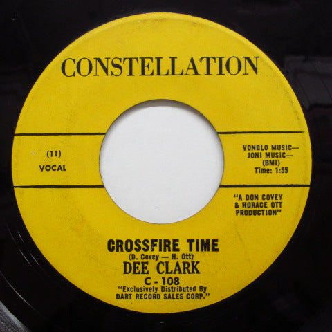 DEE CLARK - Crossfire Time / I'm Going Home